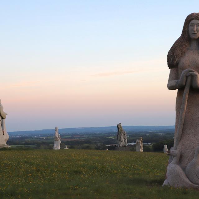 Vallee des Saints à Carnoët