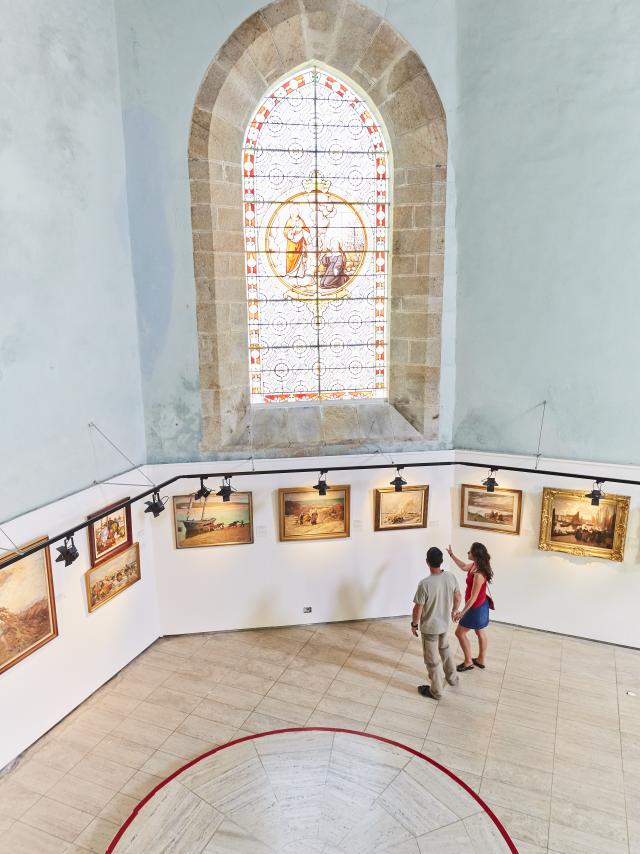 Visite du musee au Faouet